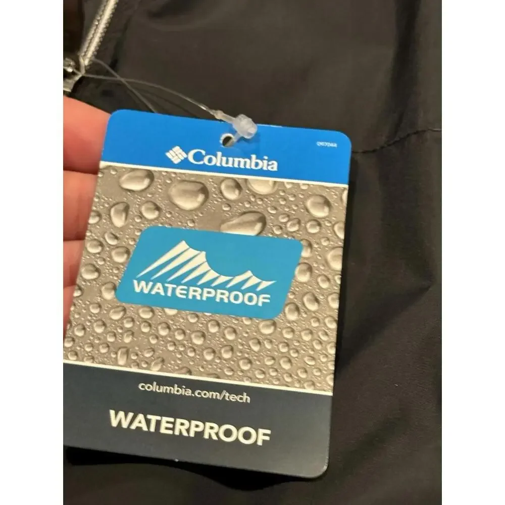 Columbia Women's Switchback III Rain Windbreaker Jacket Black WL0127-01 Size XS - Picture 10 of 11